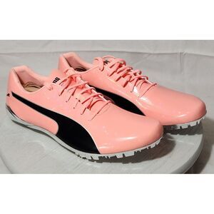 Puma EVOSPEED Electric ELEKTRO PEACH track shoes spikes 194475-02 Men 9 Women 11